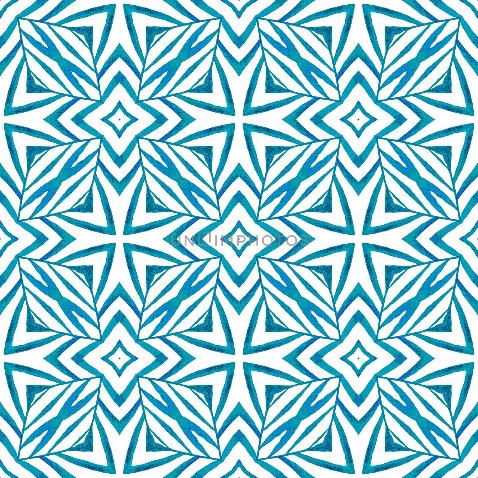 Tropical seamless pattern. Blue tempting boho chic summer design. Textile ready comely print, swimwear fabric, wallpaper, wrapping. Hand drawn tropical seamless border.