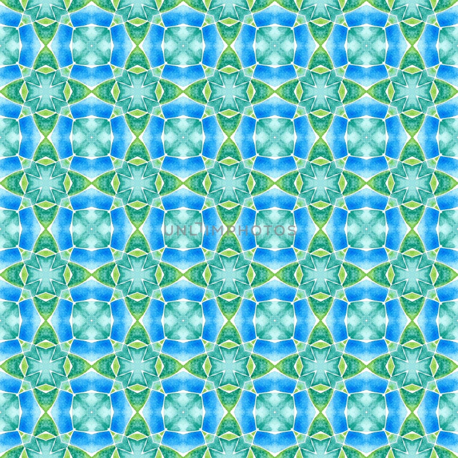 Repeating striped hand drawn border. Green memorable boho chic summer design. Textile ready favorable print, swimwear fabric, wallpaper, wrapping. Striped hand drawn design.