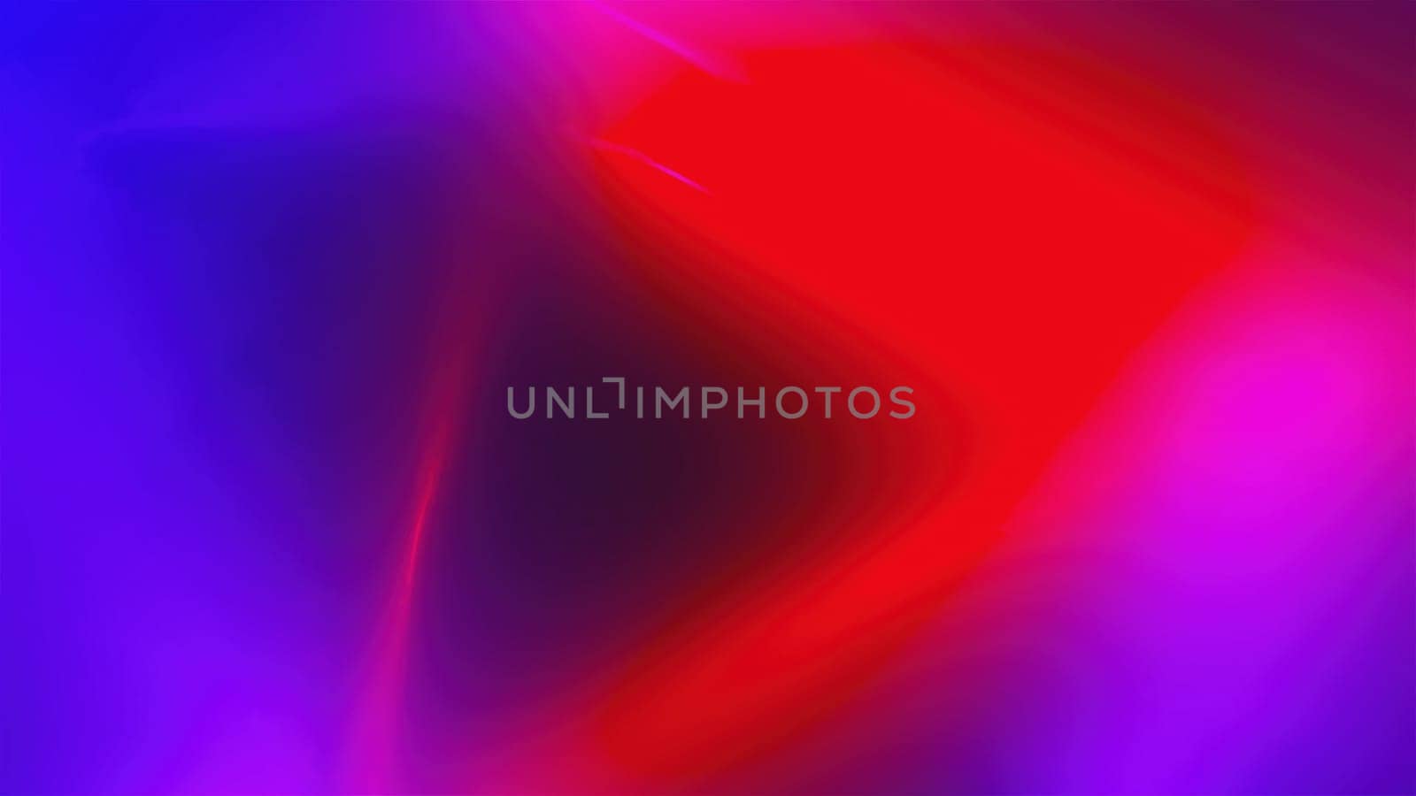 Neon tunnel with shapes. Computer generated 3d render