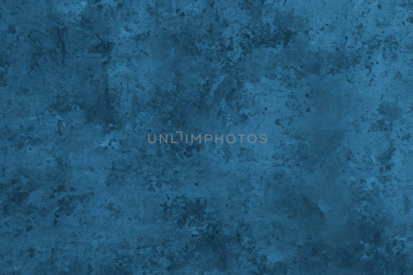 Abstract decorative dark blue plaster wall background