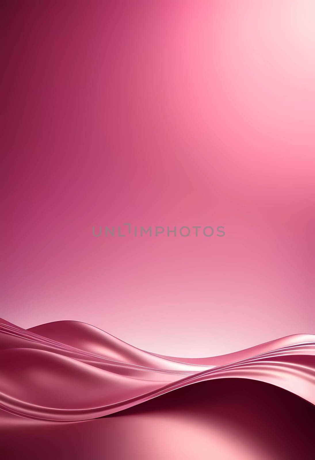 Soft pink waves gracefully undulate across a fluid background, creating a harmonious blend of shades that inspire creativity and warmth in any artistic space.