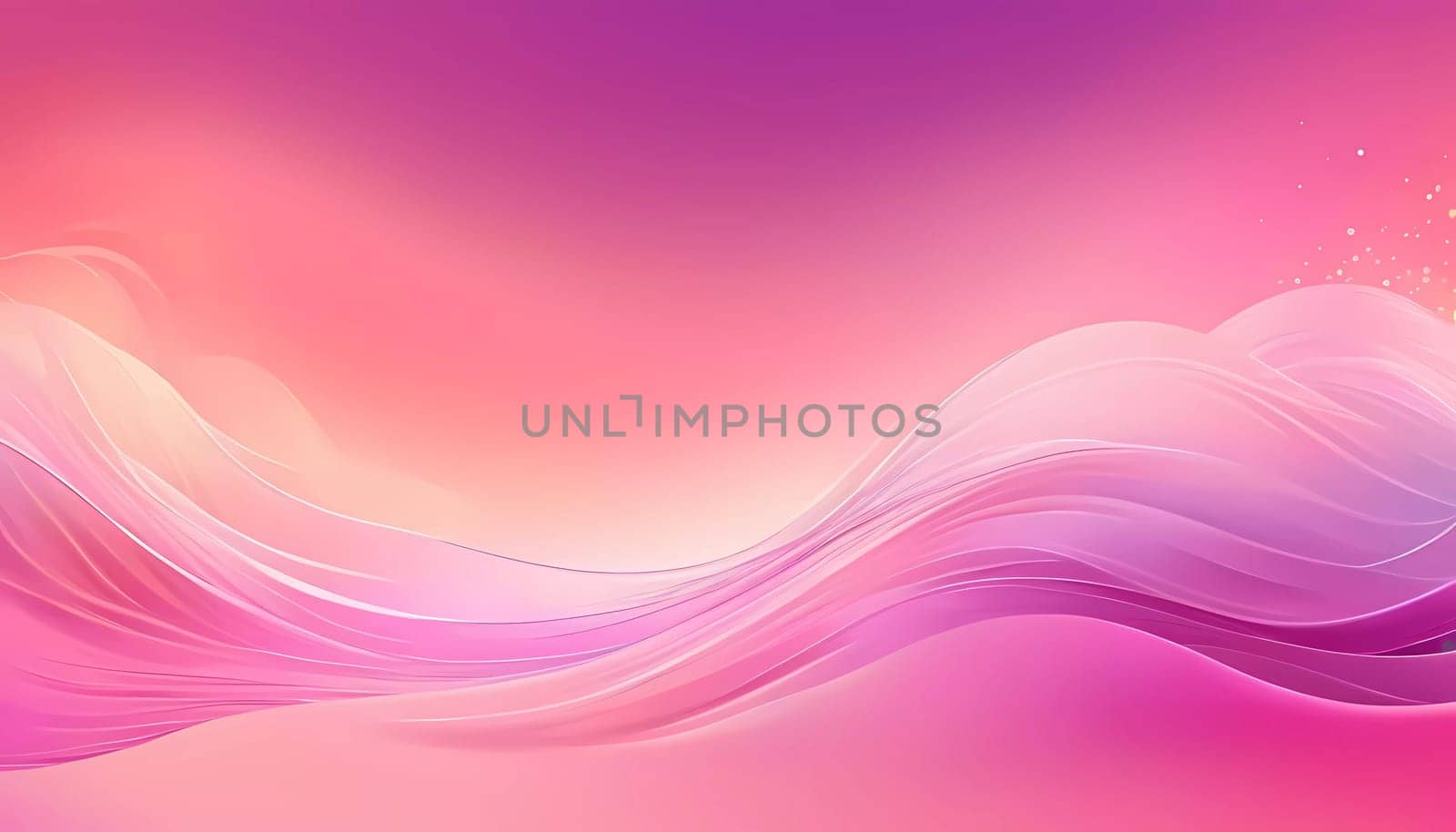 Delicate waves in shades of pink intertwine, creating an abstract composition that invites reflection and calm. This serene background sets a dreamy atmosphere.