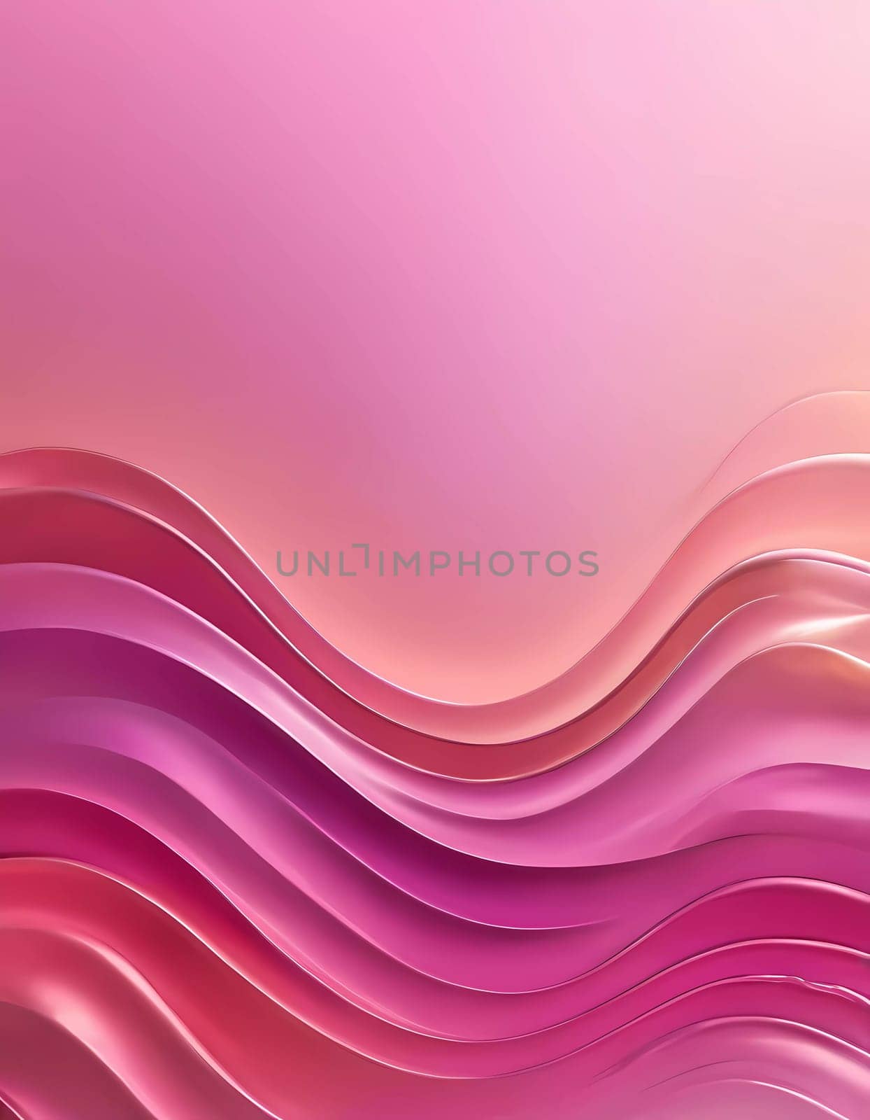 Sinuous pink stripes flow gracefully across the canvas, blending shades of soft blush and vibrant rose. This serene design captures the essence of calm and creativity.