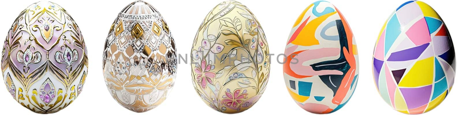 An exquisite and remarkable collection of beautifully designed decorative Easter eggs perfect for celebrations