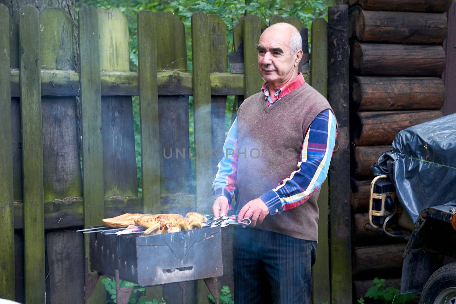 a metal framework used for cooking food over an open fire, a gridiron