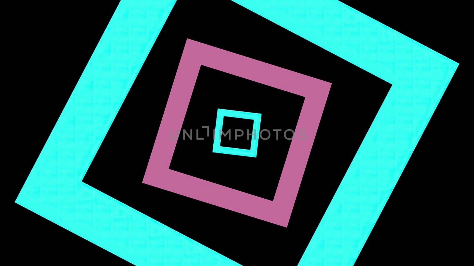 Abstract Squares shapes. Computer generated 3d render
