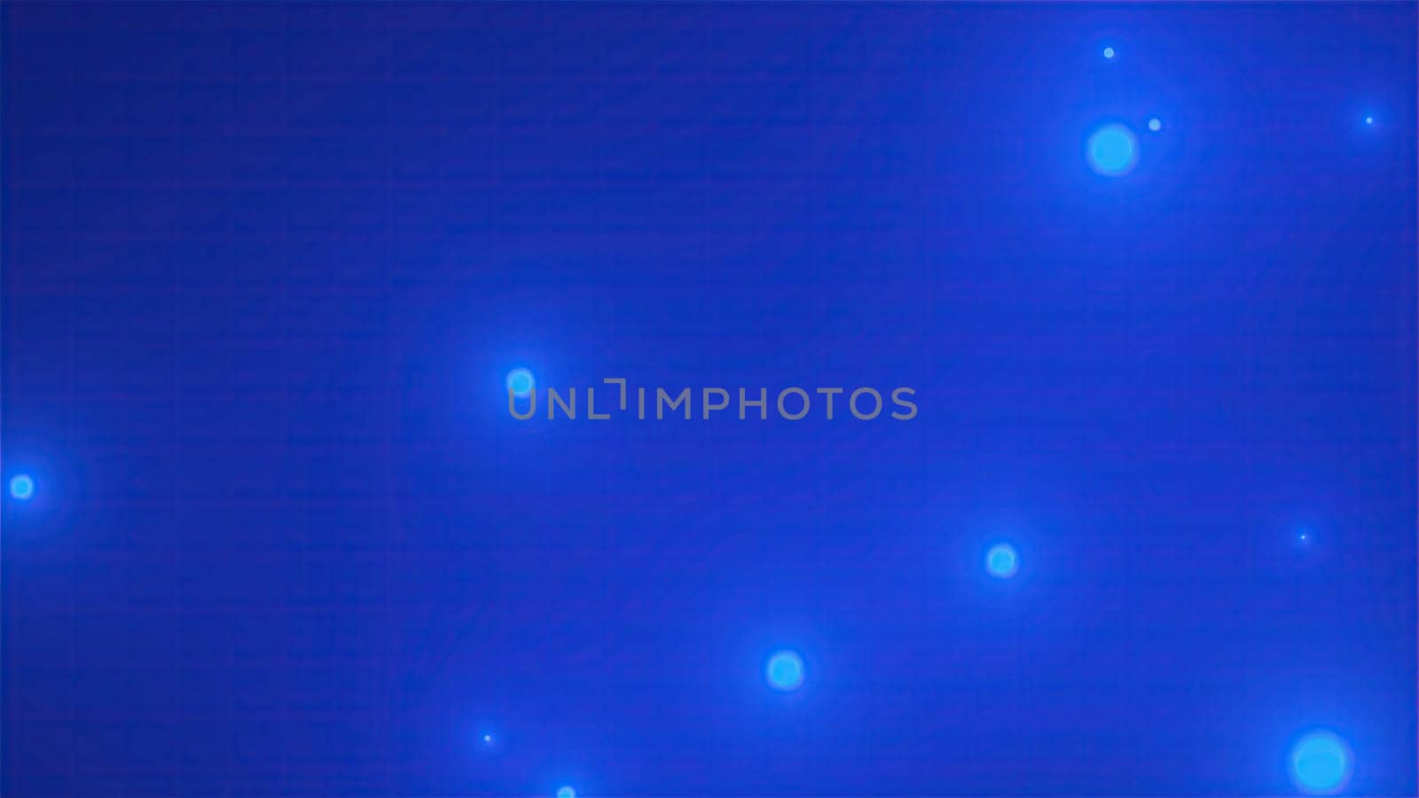 Flickering blue lights. Computer generated 3d render