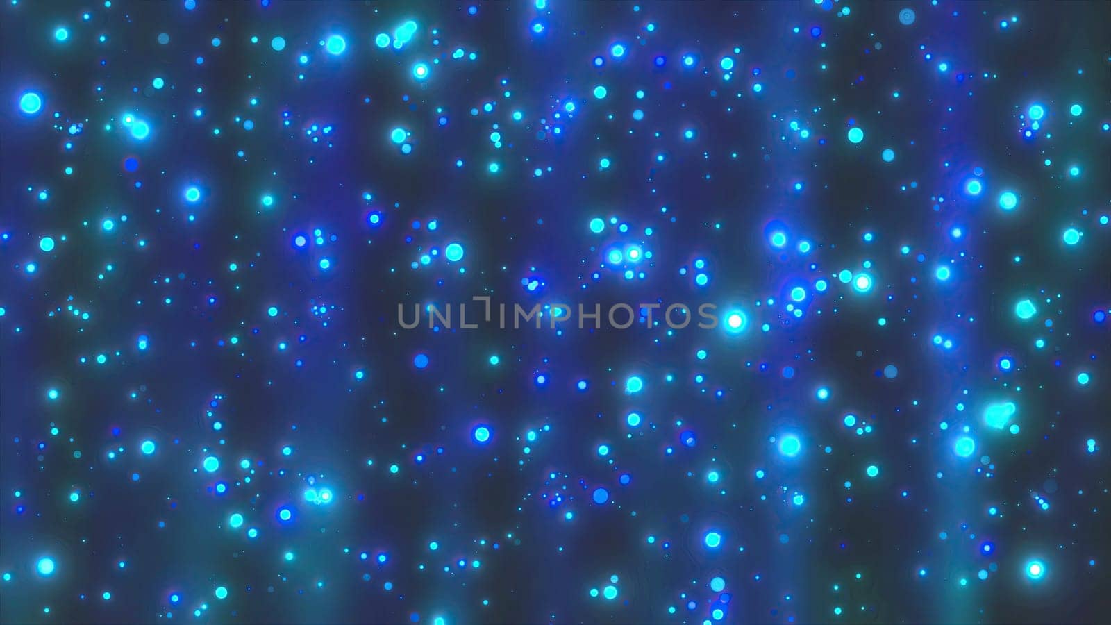 Colorful glitter rain. Computer generated 3d render