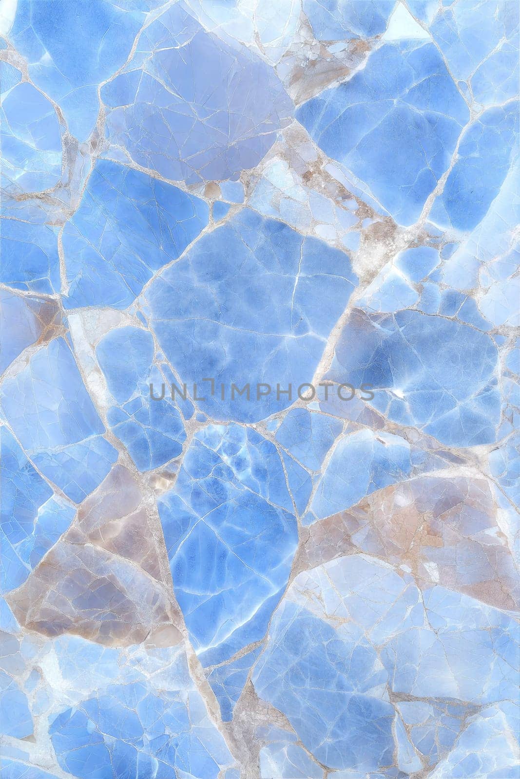 A realistic blue marble background featuring natural stone textures with soft veins and delicate patterns. Ideal for sophisticated, artistic, and elegant design projects.
