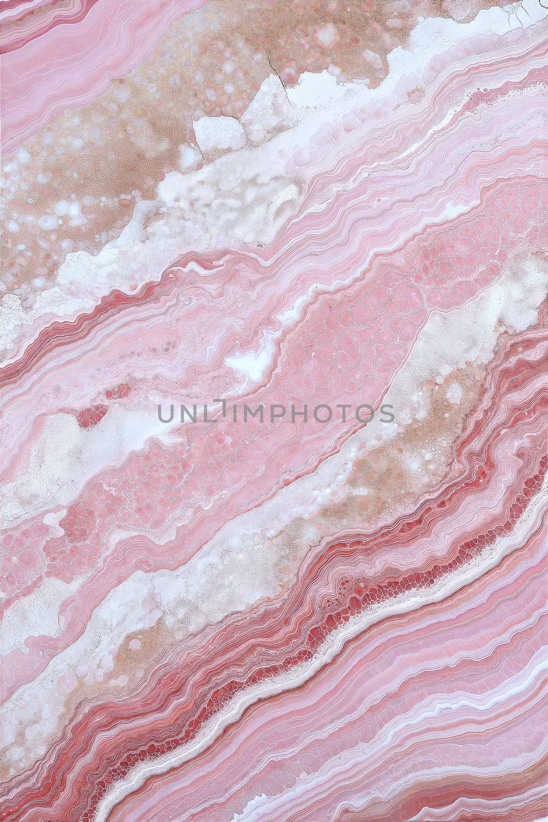 A beautiful pink and white marble background featuring delicate flowing stripes and smooth textures, perfect for adding elegance and softness to any design.