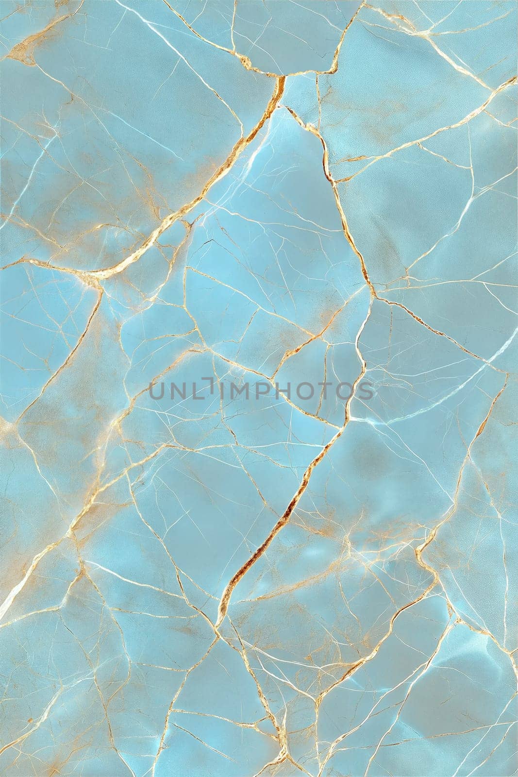 A stunning blue marble background with delicate golden veins, offering a luxurious, artistic touch ideal for design, branding, and decor.