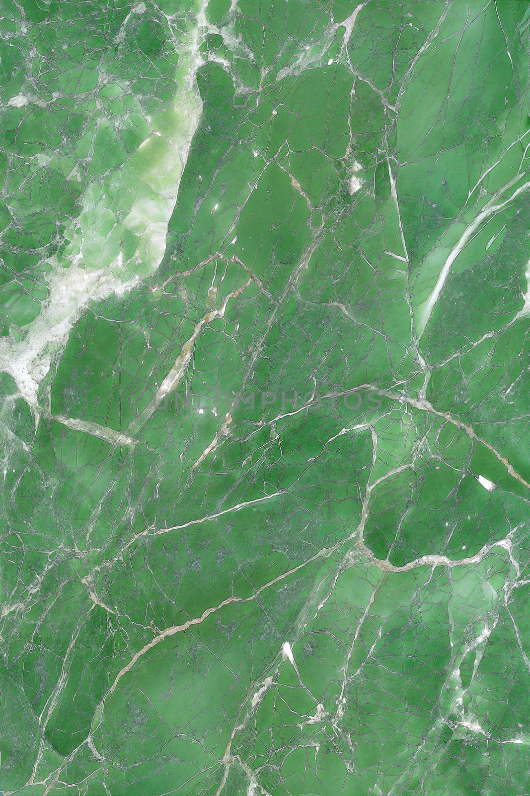 Stunning green marble background featuring intricate cracks and smooth texture. Ideal for design, home decor, and modern projects.