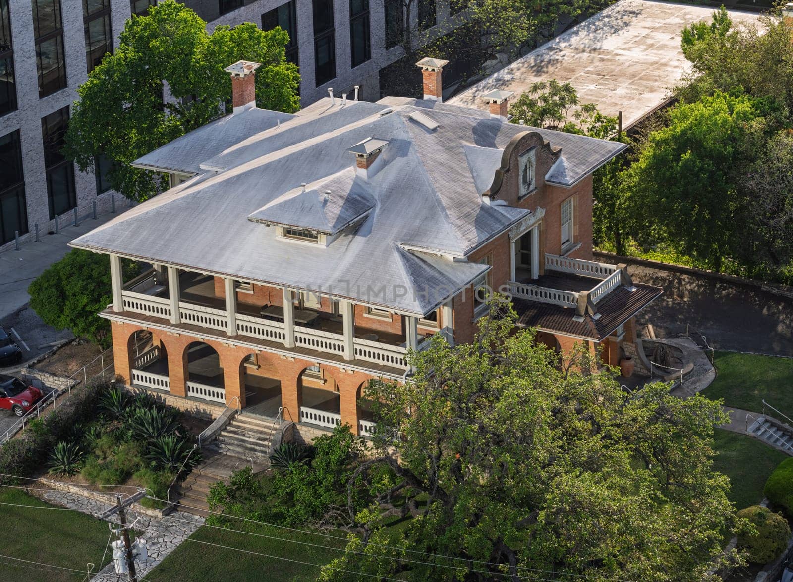 Gilfillan House in Austin Texas currently in use as an Event space