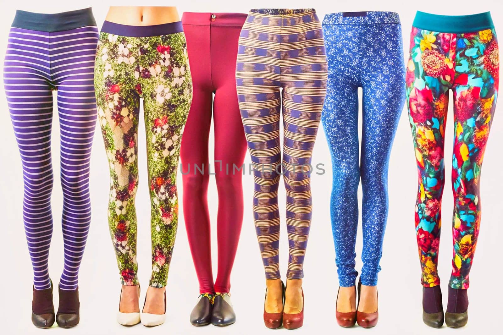 tight fitting stretch pants, typically worn by women or girls. women clothes