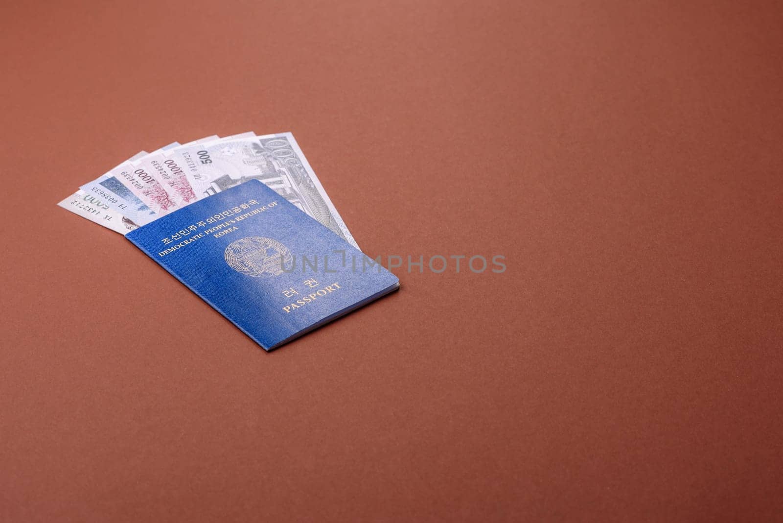 North Korean International Passport for Global Business, Emigration and Travel
