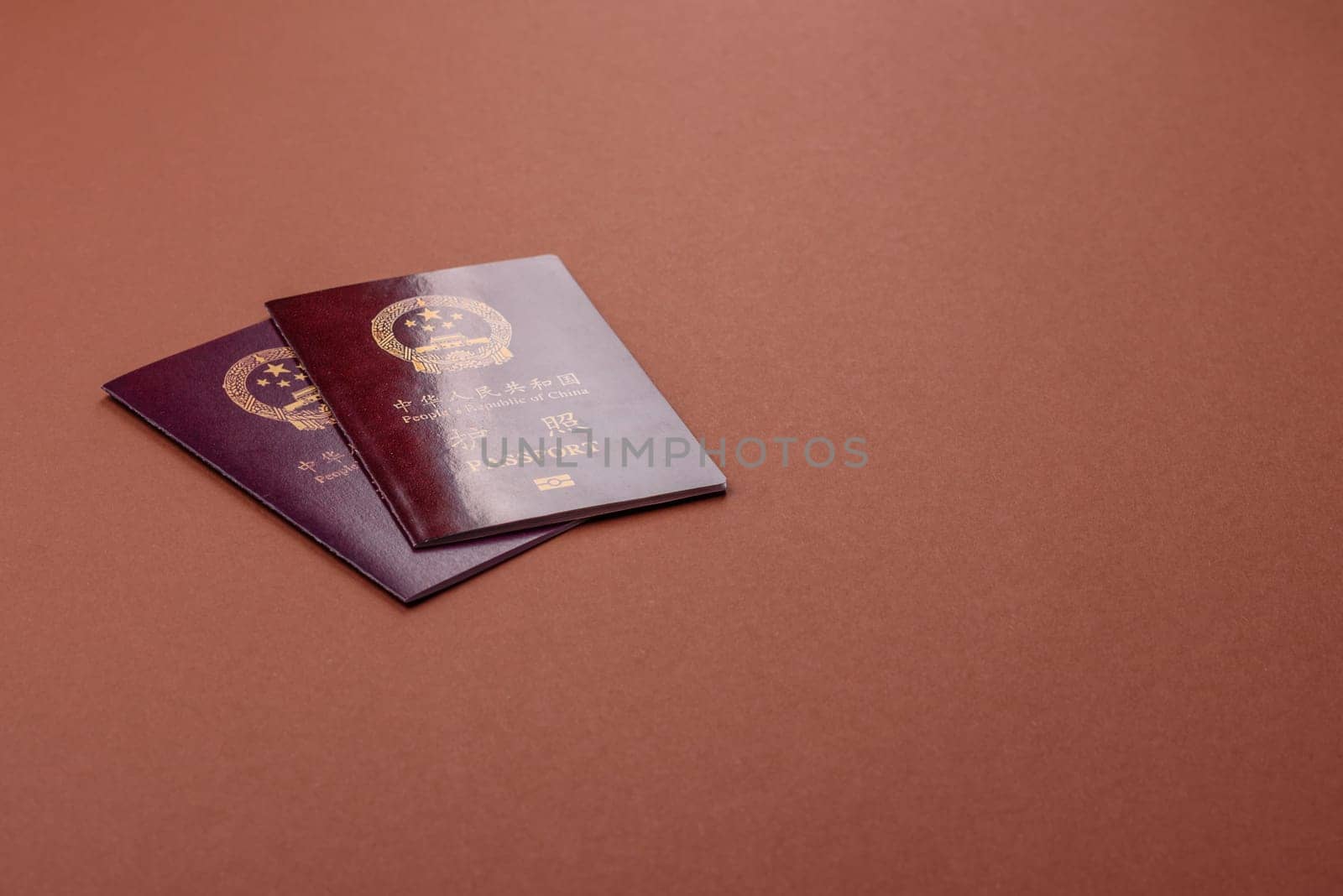 China Citizen Passport, Chinese document for global business, emigration or travelling