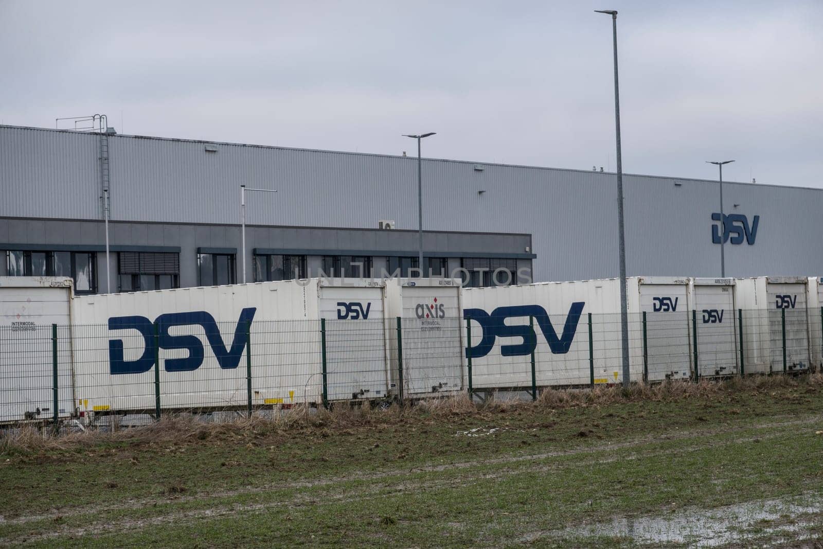 Niederlassung des dänischen Transportunternehmens DSV, Nordrhein-Westfalen, Deutschland, Weilerswist