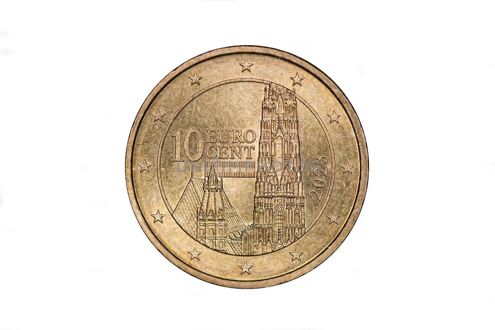 österreichische 10-Eurocent Münze Stephansdom Wien