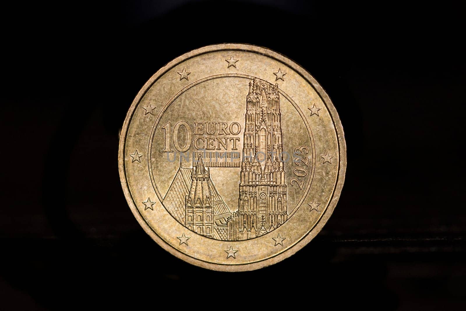 österreichische 10-Eurocent Münze Stephansdom Wien