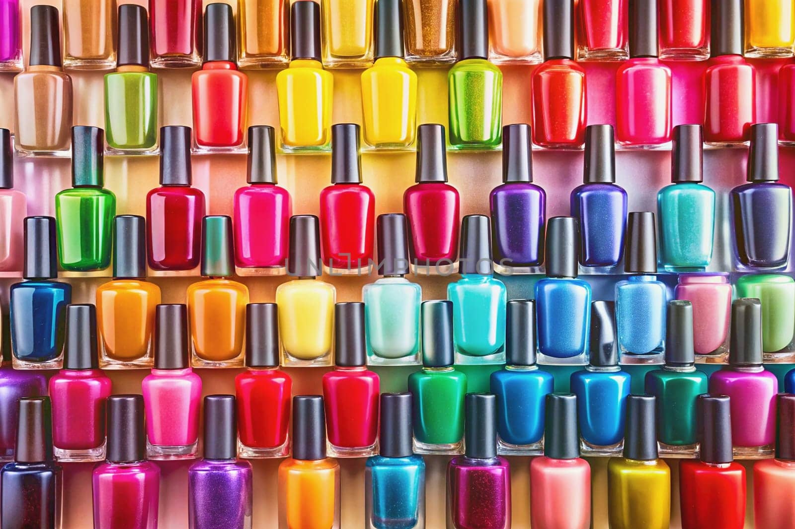 varnish applied to the fingernails or toenails to color them or make them shiny