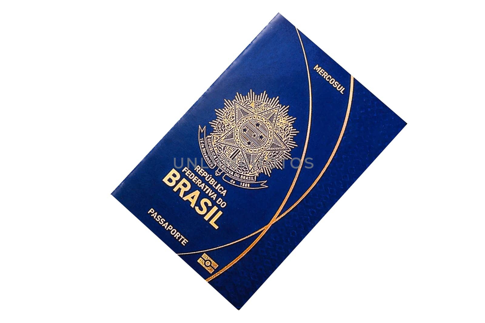 Brazilian passport for travelling, flying and doing business. Brazil document, id for crossing the border