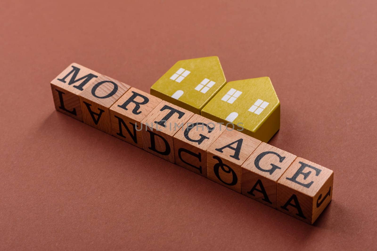 House, real estate or property bought with a mortgage, purchase or sale of apartments according to a financial contract