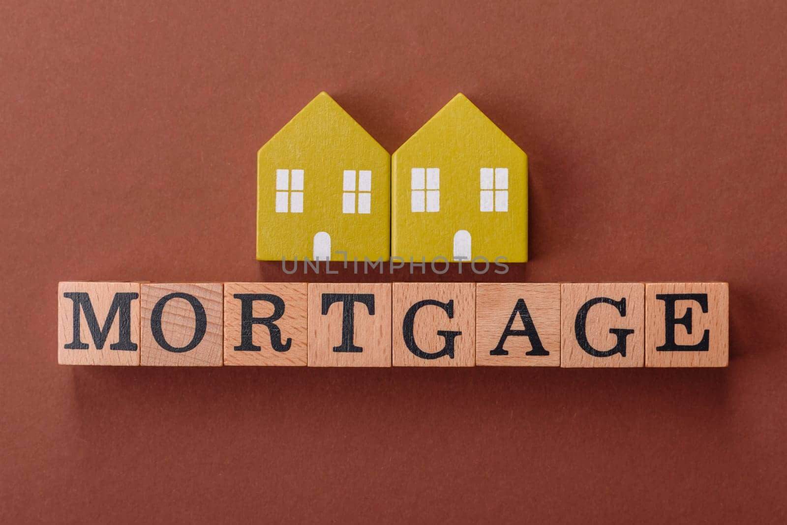 House, real estate or property bought with a mortgage, purchase or sale of apartments according to a financial contract