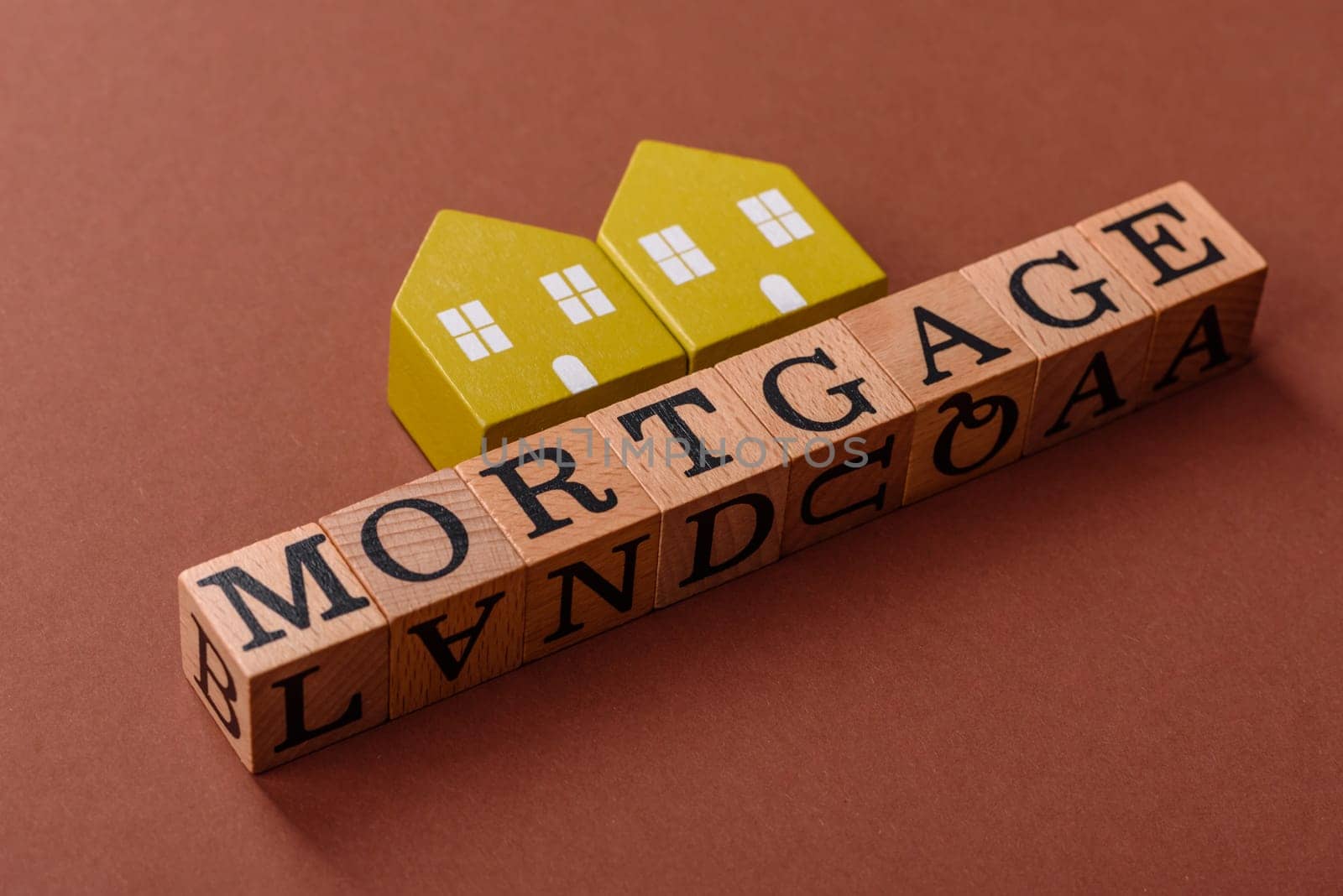 House, real estate or property bought with a mortgage, purchase or sale of apartments according to a financial contract