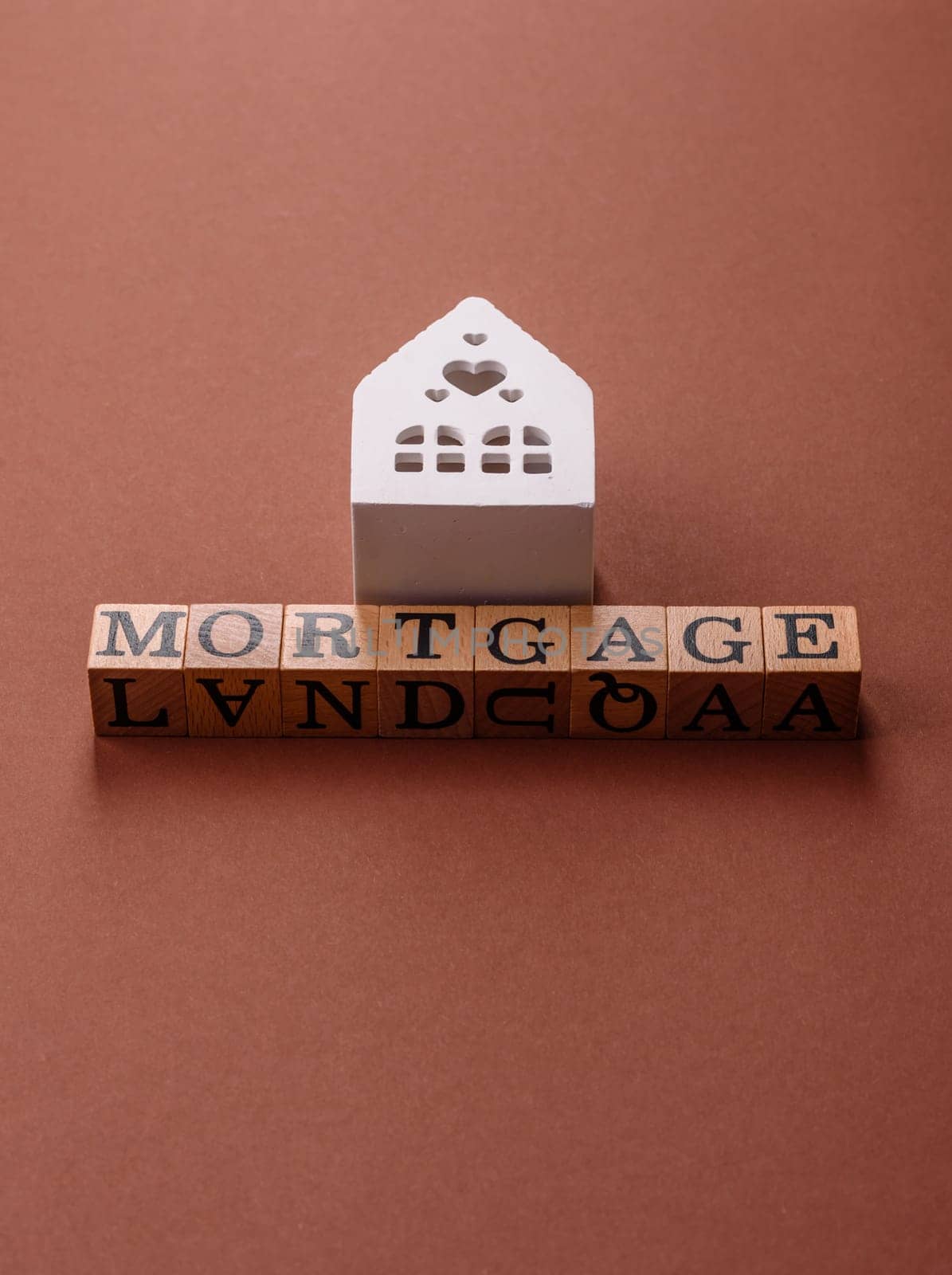 House, real estate or property bought with a mortgage, purchase or sale of apartments according to a financial contract