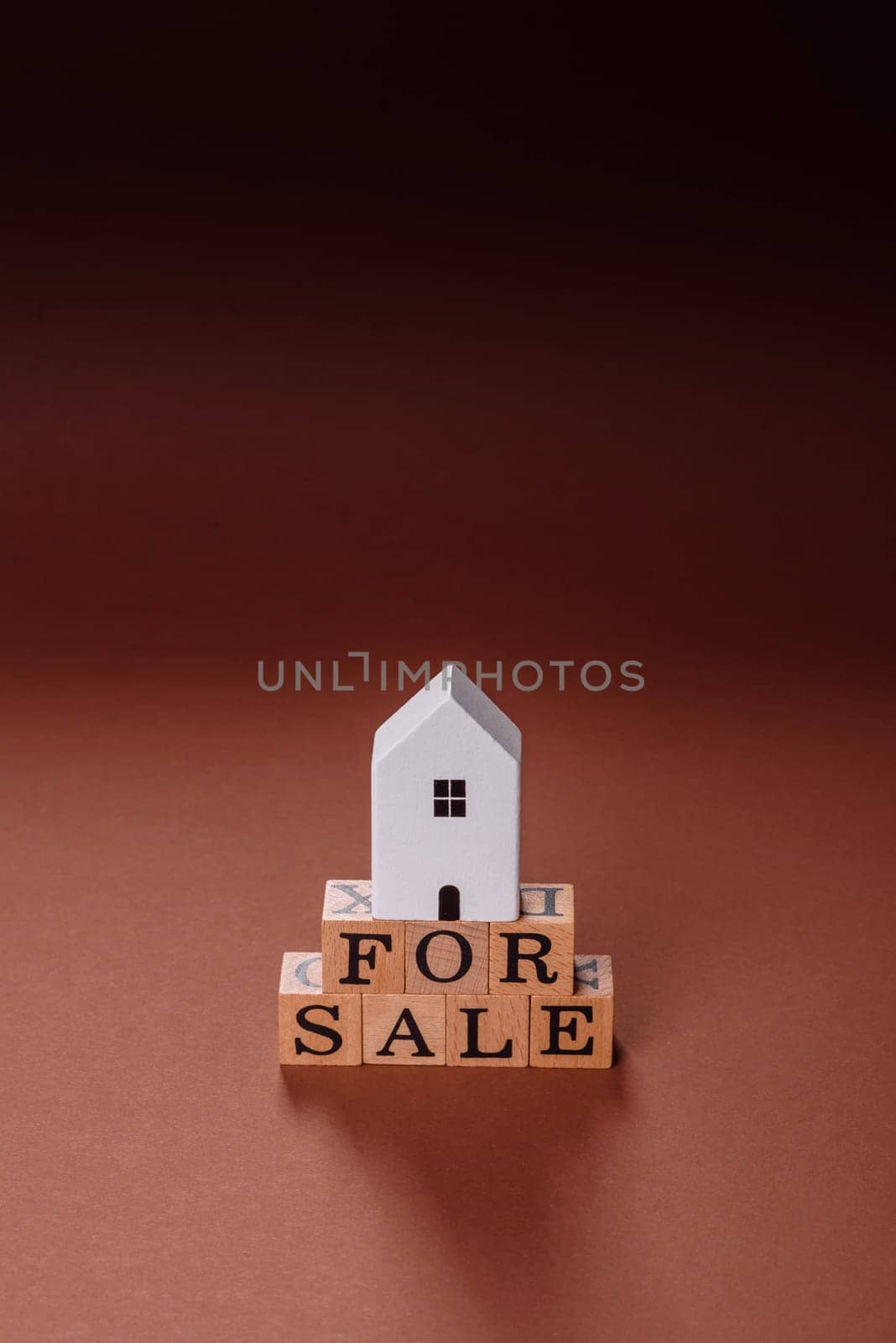 House, real estate or property for sale, purchase or sale of apartments for mortgage according to the financial contract