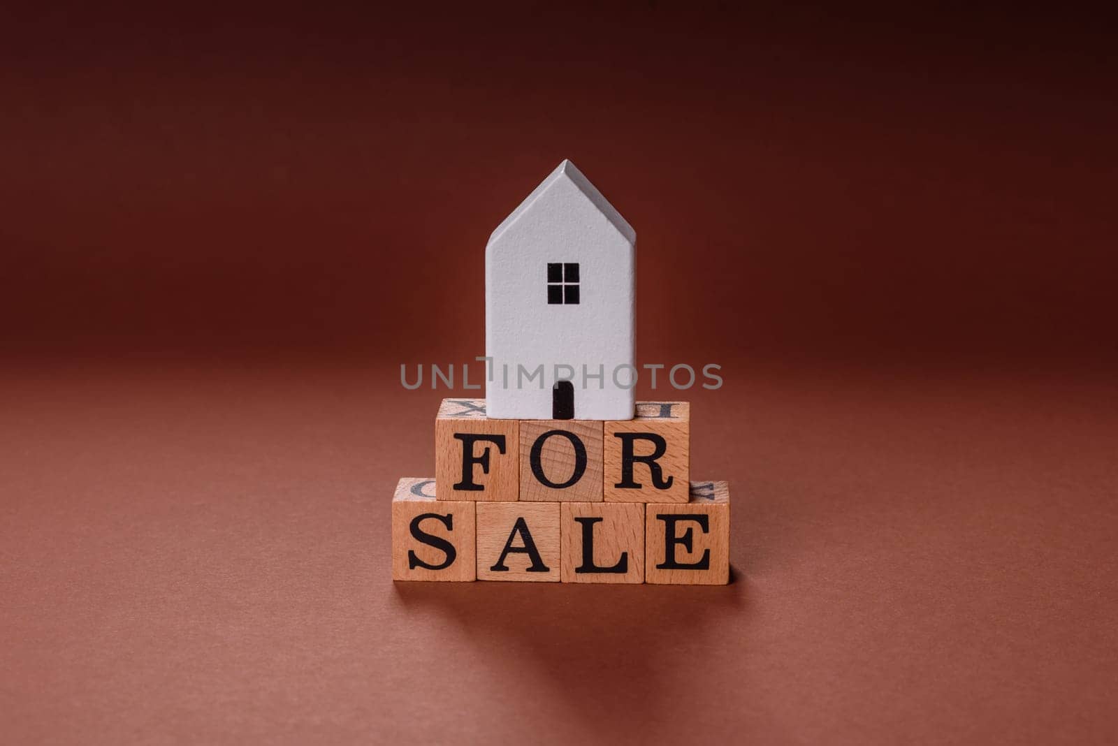 House, real estate or property for sale, purchase or sale of apartments for mortgage according to the financial contract