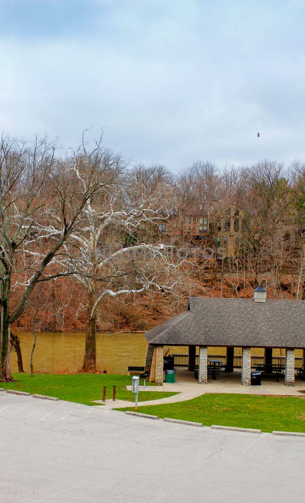 Views of Scioto Park in Late Winter, Dublin, Ohio
