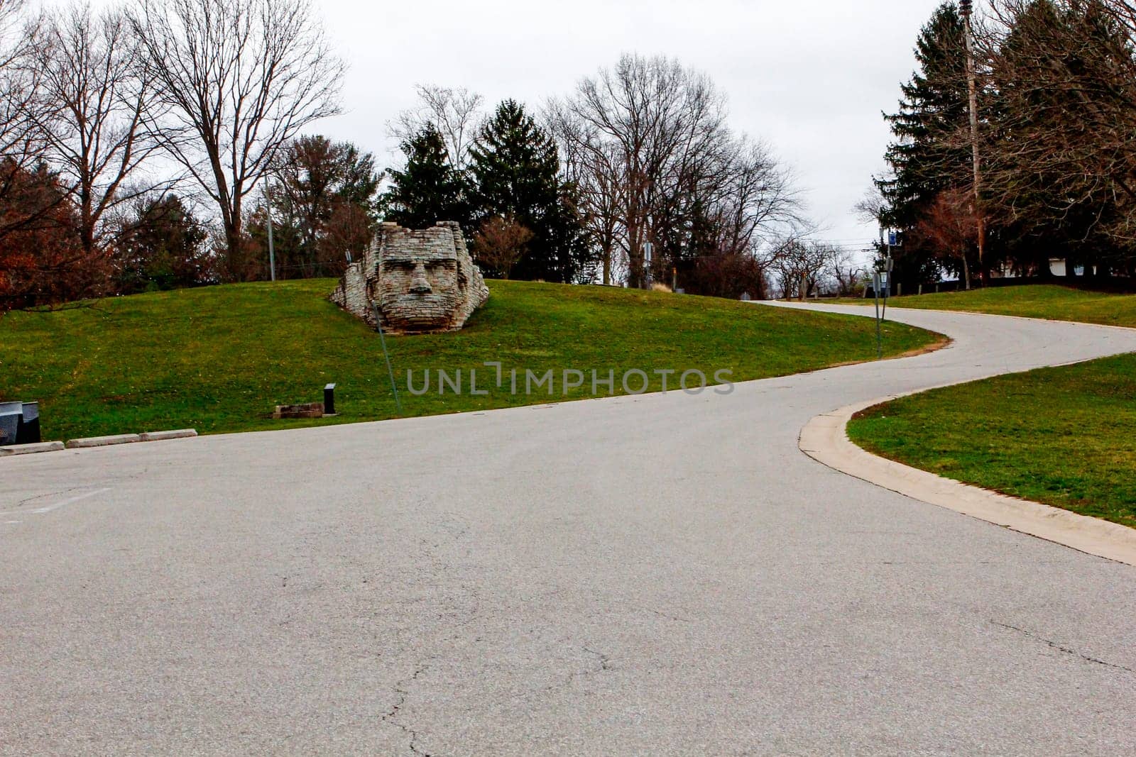 Views of Scioto Park in Late Winter, Dublin, Ohio