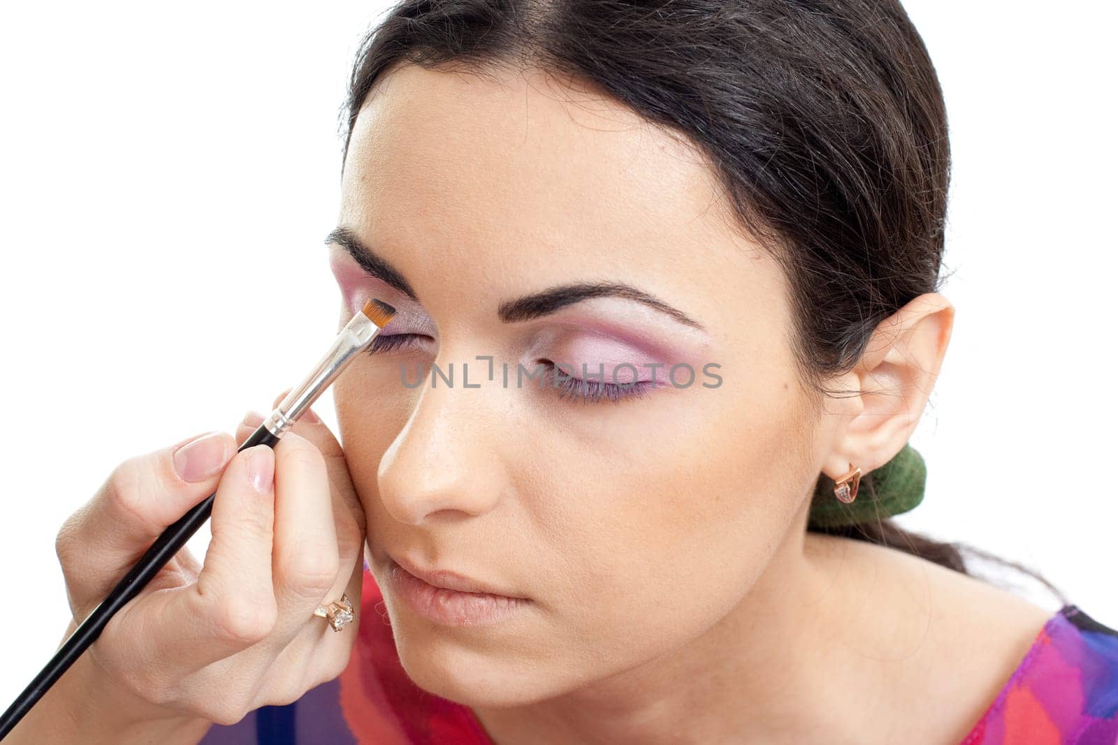 Model make-up usolated