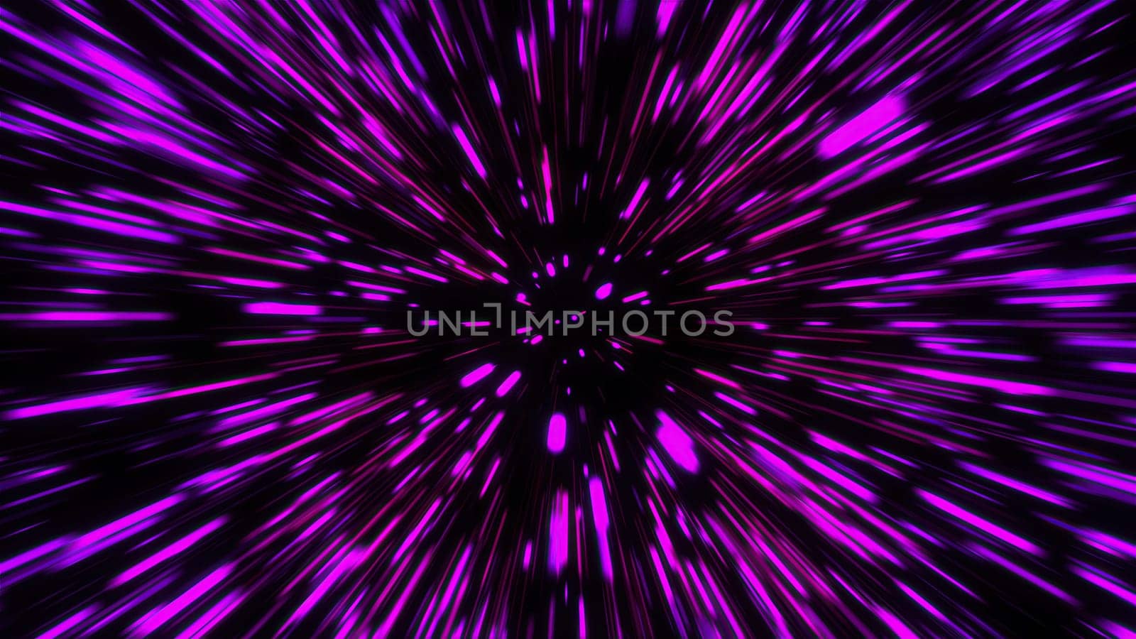 Hyper jump, Speed of light. Computer generated 3d render