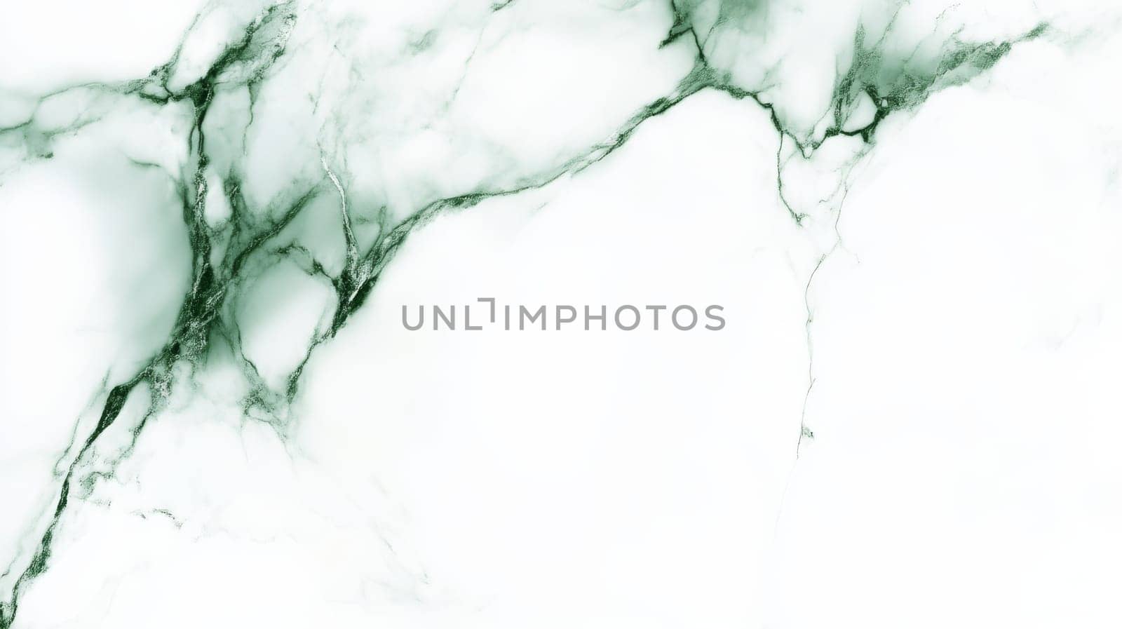 Green and white marble texture with intricate veining, elegant background.