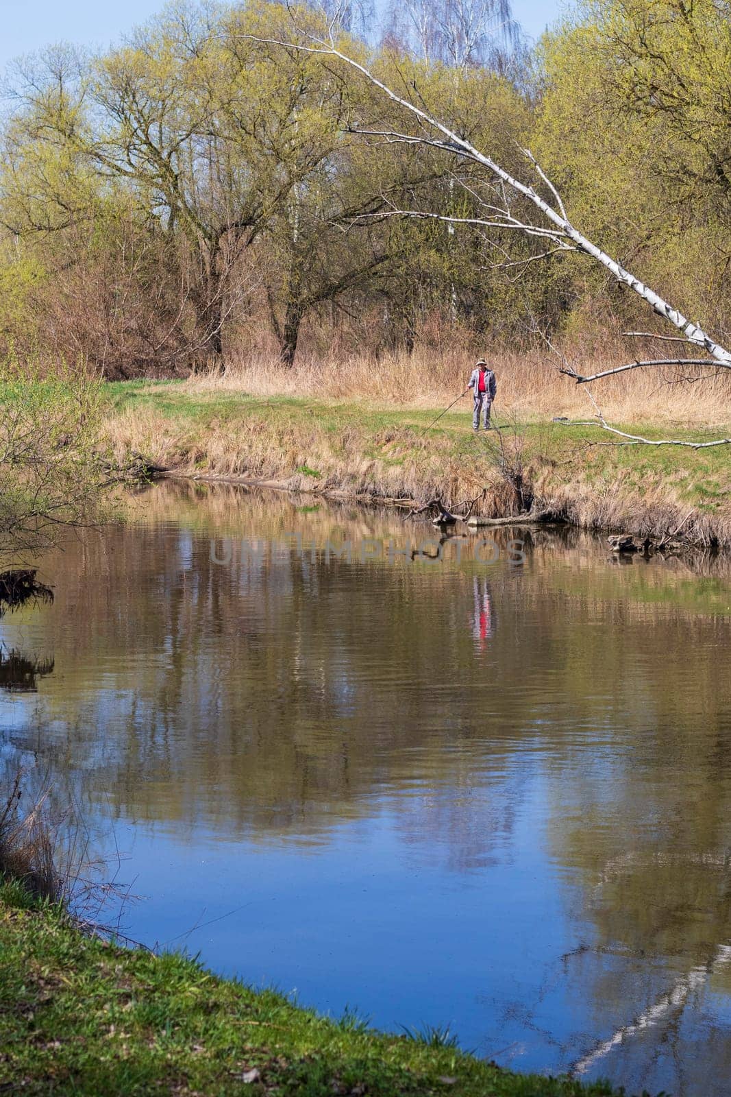 People enjoying first warm days outdoors