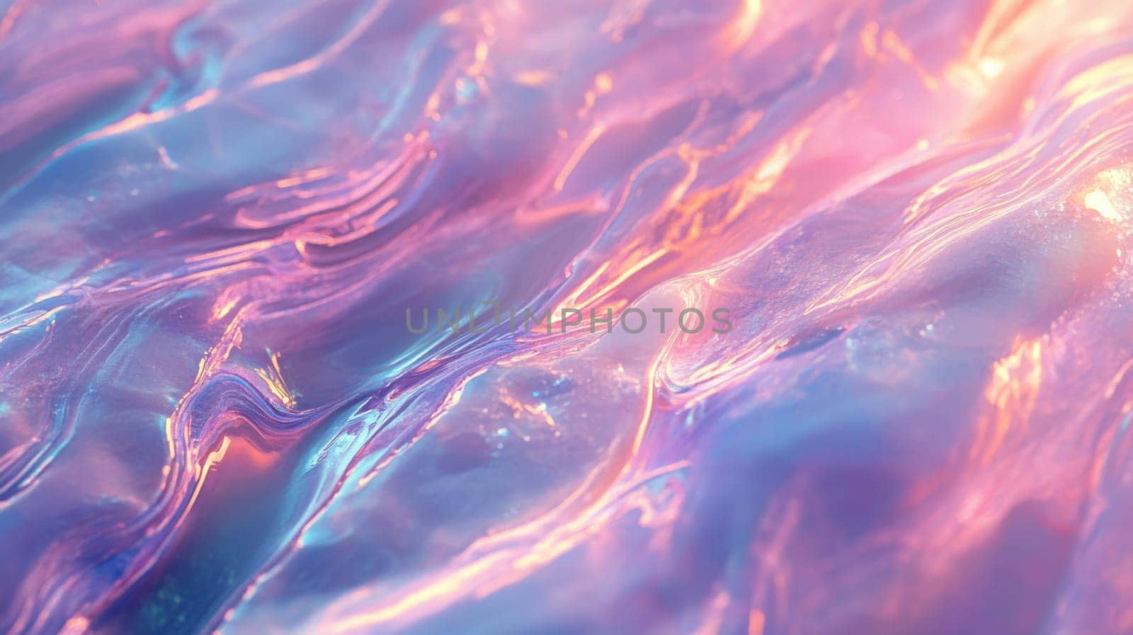 Holographic Nacreous Texture Abstract Backdrop