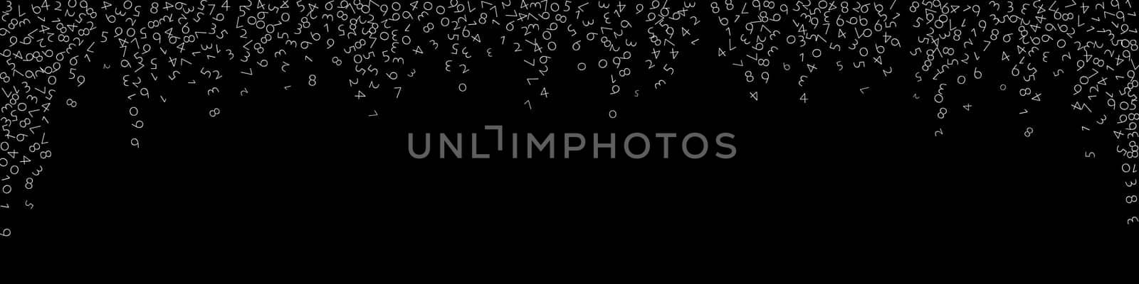 Concept of school background. Colorful childish falling letters of English language. Foreign languages study concept. Back to school banner .