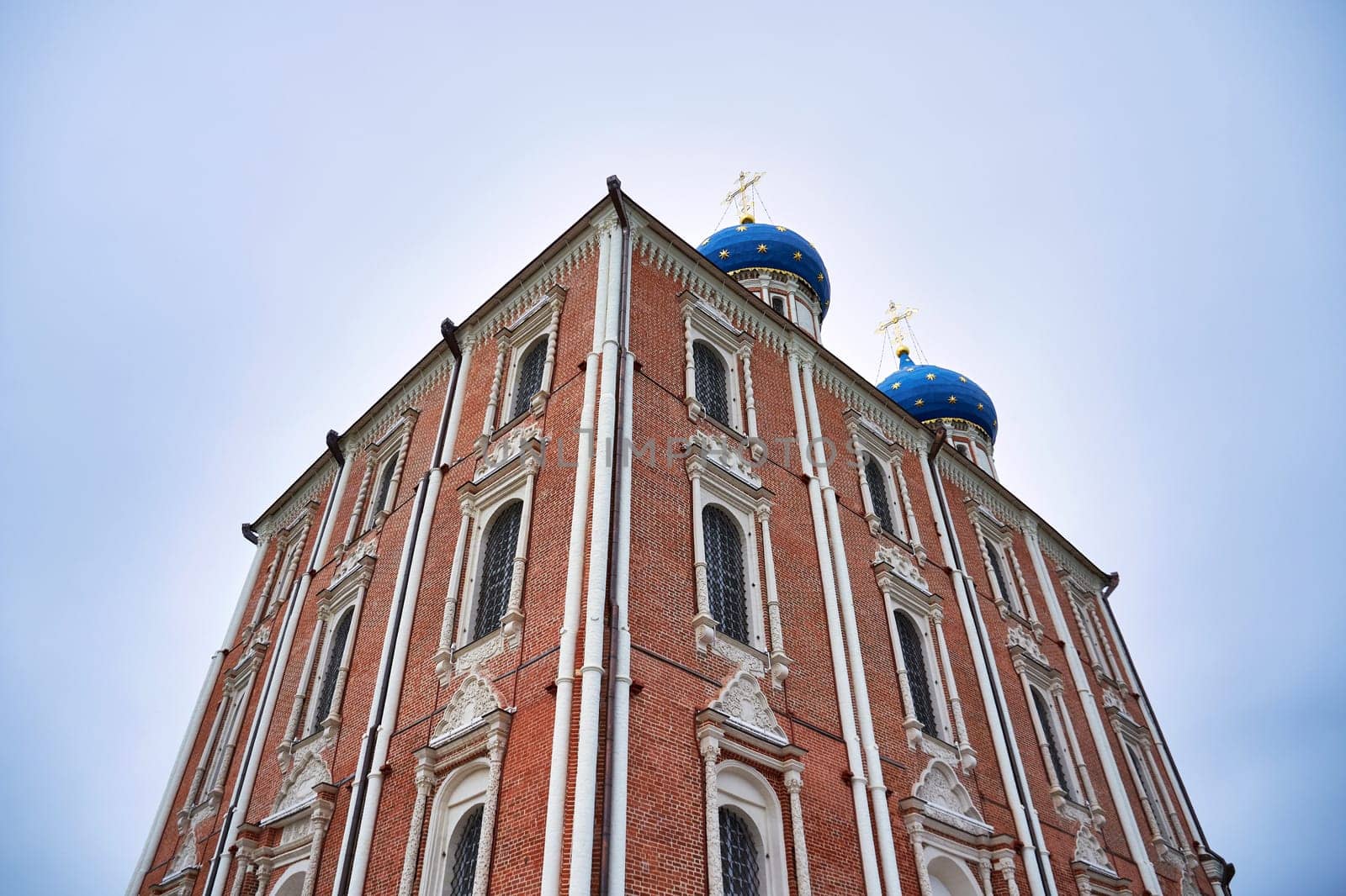 Exterior View of the Assumption Cathedral, Ryazan Kremlin