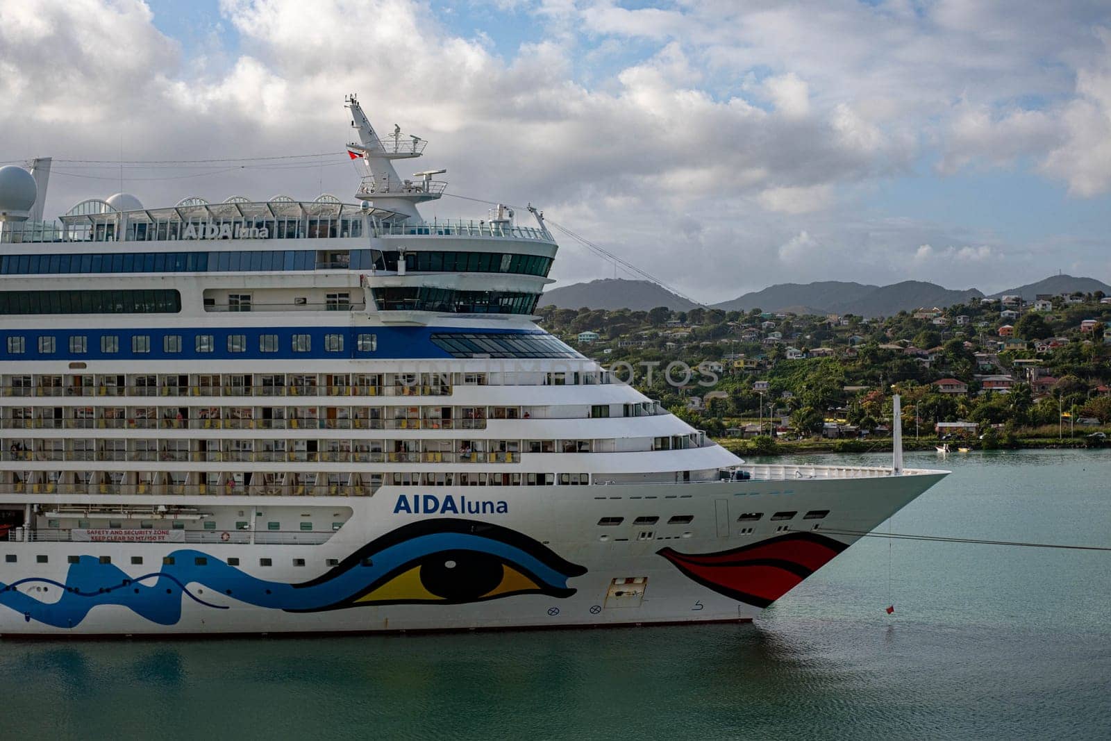 ANTIGUA, WEST INDIES - February 3, 2025: Aida Luna in Antigua