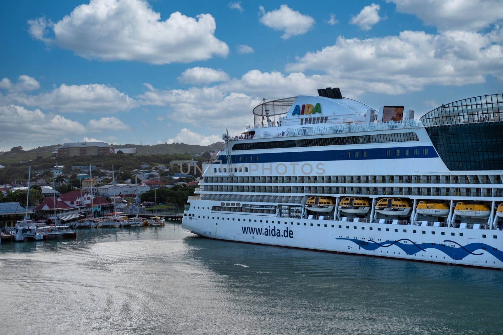 ANTIGUA, WEST INDIES - February 3, 2025: Aida Luna in Antigua