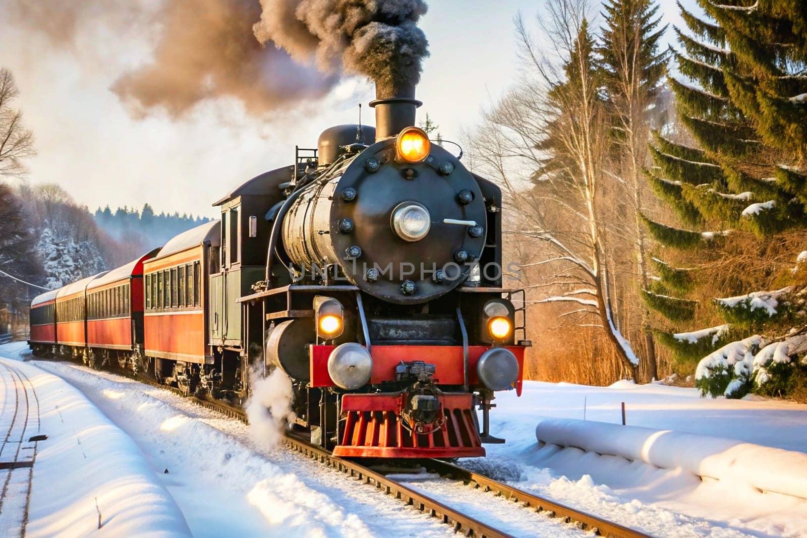 a powered rail vehicle used for pulling trains. Relating to or effecting locomotion