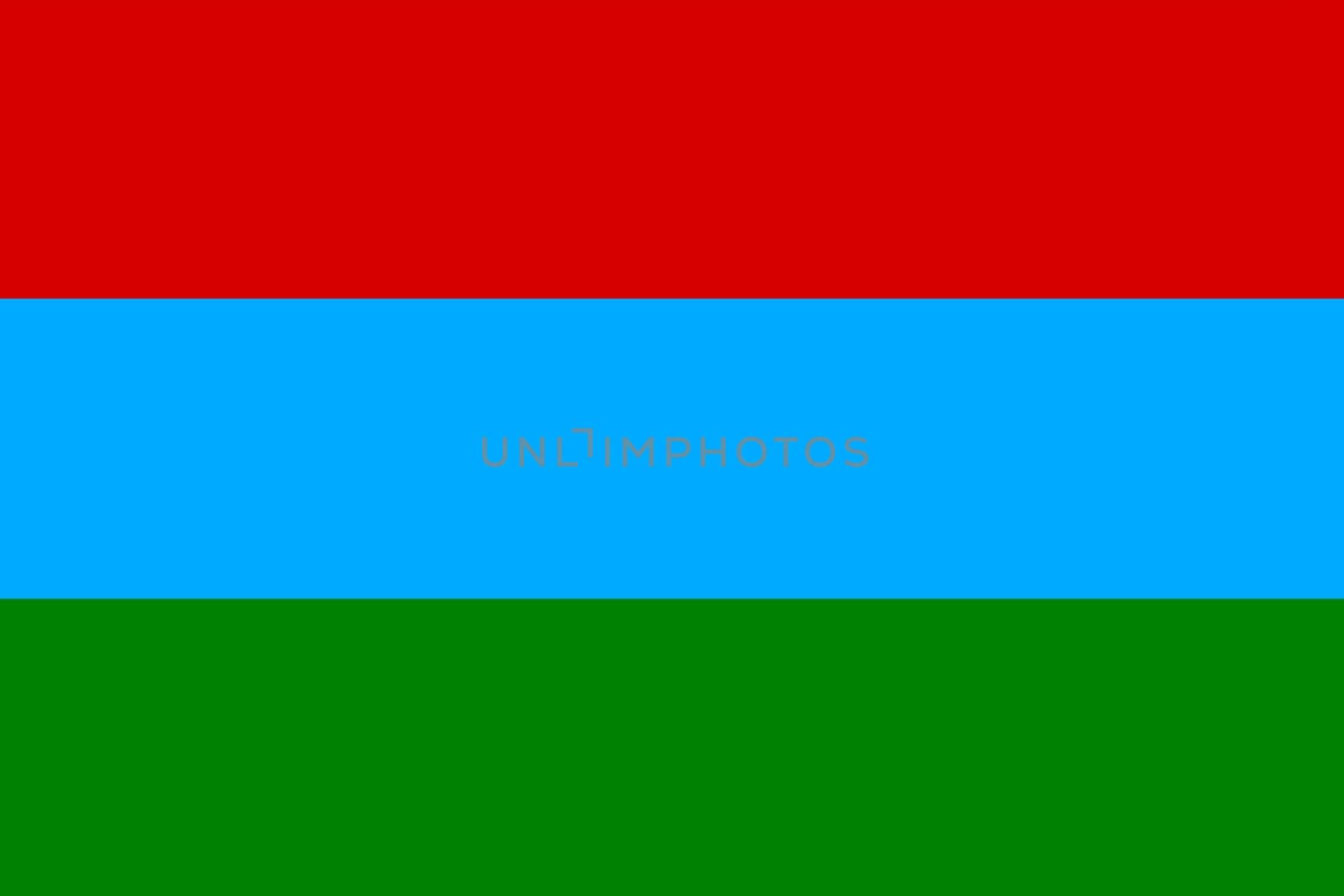 A Republic of Karelia flag background