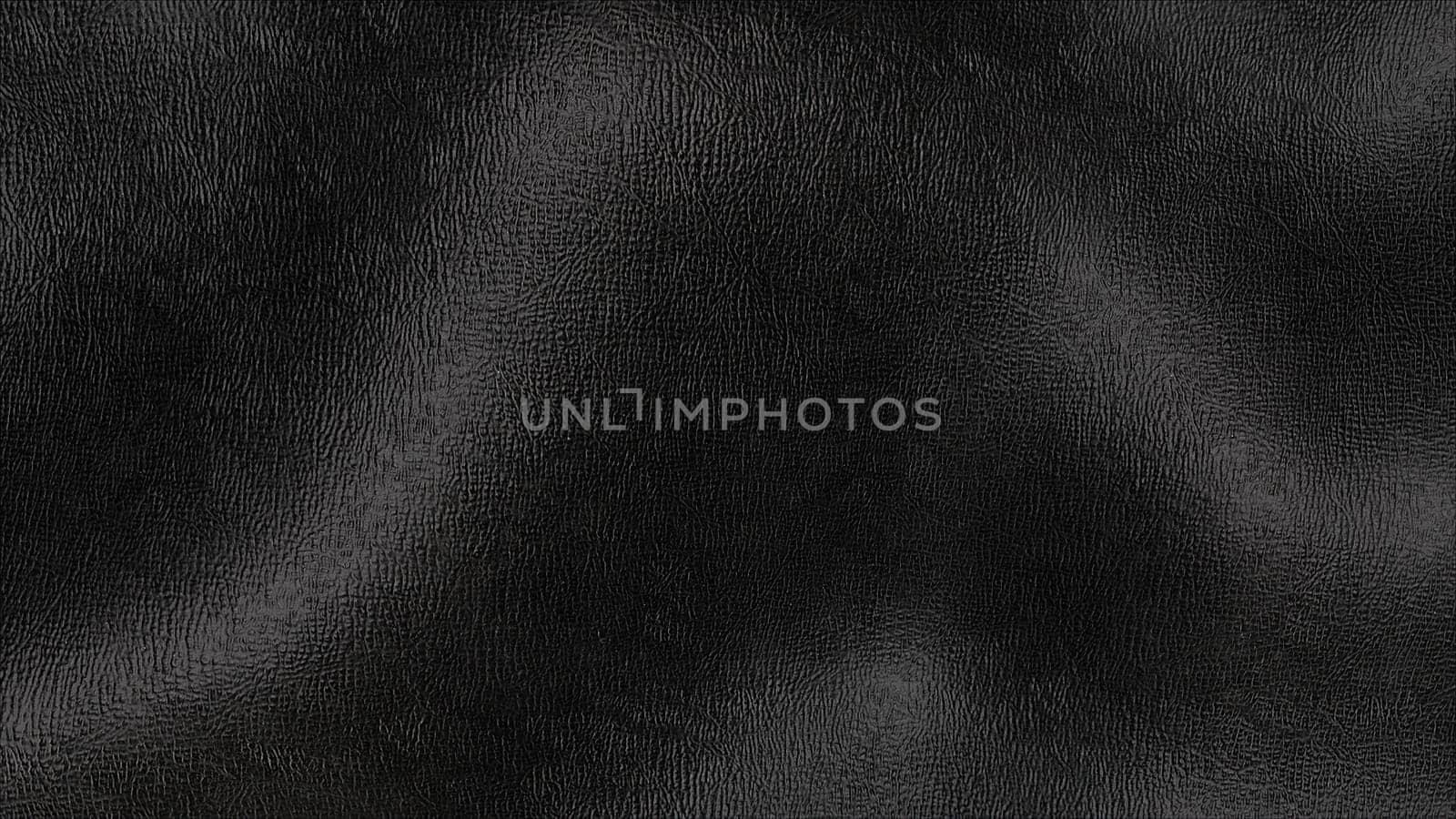 Black leather waves. Computer generated 3d render