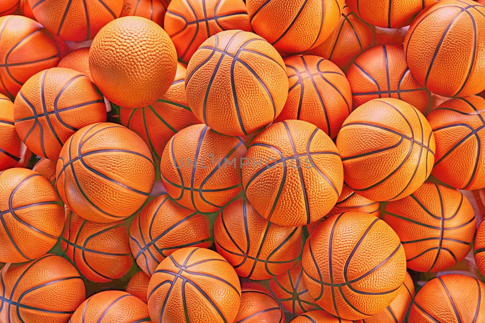 a game played between two teams of five players in which goals are scored by throwing a ball through a netted hoop