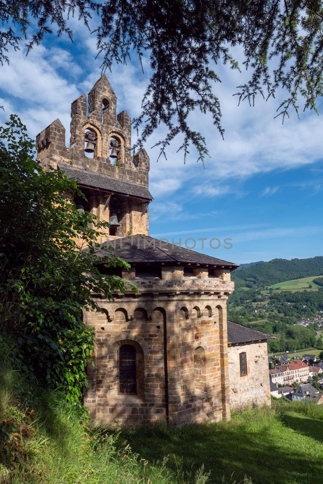 A view of Chapelle du Calvaire de Castillon-en-Couserans, France