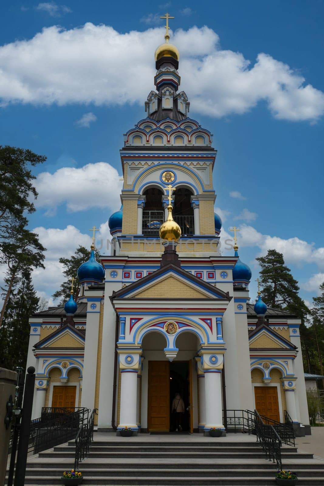 A view of Orthodox Church in Majori, Jurmala, Latvia.