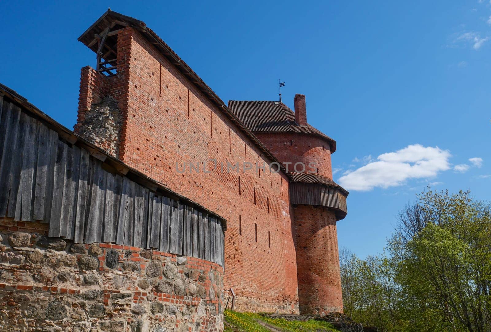 A view of Turaida Castle, Vidzeme, Latvia