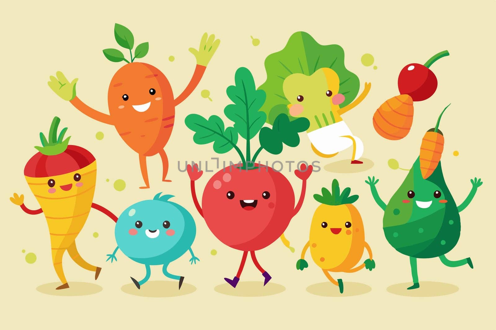 a plant or part of a plant used as food, such as a cabbage, potato, carrot, or bean